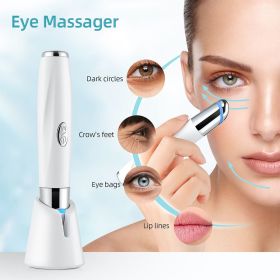 Eye And Face Massager Tool Wand Pen, Portable Eye Lift Wand Heated Warm