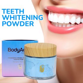 BodyAccel Teeth Whitening Powder - Dentist-Approved & Enamel-Safe |Tea, Coffee