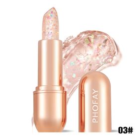 PHOFAY Moisturizing Jelly Warm Lipstick (Option: 03)