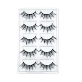 1221 False Eyelashes (Color: Black)