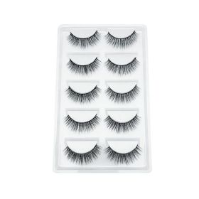 4078 False Eyelashes (Color: Black)