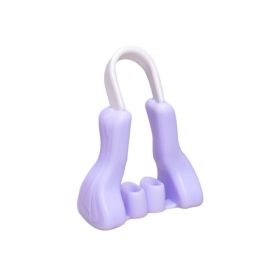 Magic Nose Shaper Clip Nose Lifting Shaper Shaping Bridge Nose Straightener Silicone Nose Slimmer No Painful Hurt Beauty Tools (Num: 2Pcs, Color: Purple)