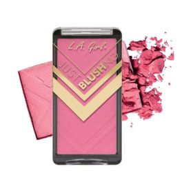 LA GIRL Just Blushing Powder Blush (Color: Just Kissed)