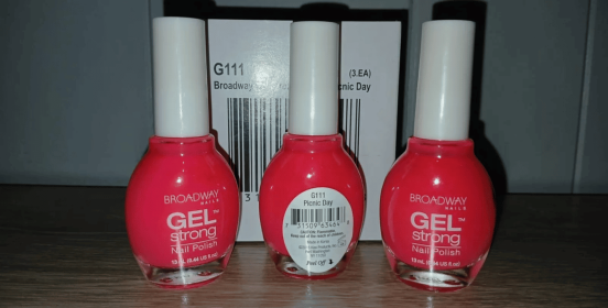 ~~3-PACK~~ *Broadway Nails* Gel Strong Nail Polish -pick your color- .44floz (Color: G111 Picnic Day)