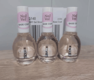 ~~3-PACK~~ *Broadway Nails* Gel Strong Nail Polish -pick your color- .44floz (Color: G140 Base Coat)