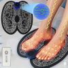 USB Rechargeable Foot Massager Mat - Relax and Rejuvenate Your Feet with Leg Circulation and Massage - Perfect Gift for Parents, Wife, and Husban